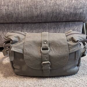 Kelly Moore Camera Bag - Gray w/long and short strap - Brand new condition